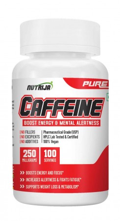 Buy Caffeine Powder Preworkout Supplement in India