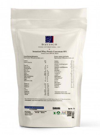 Buy Davisco Whey Protein Concentrate -80% in India