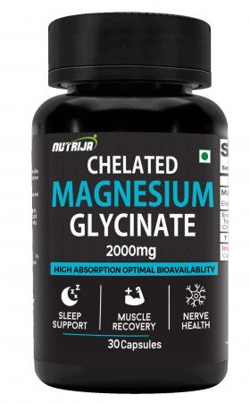 Chelated Magnesium Glycinate 2000mg Supplement