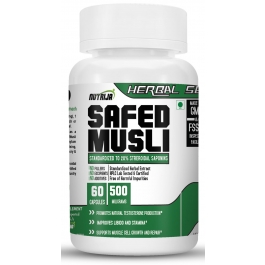Buy Safed Musli Extract 500MG  Capsules Supplement  in India