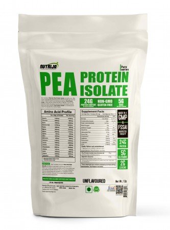 Buy Pea Protein Isolate 85% – Vegan Plant Based Protein Powder | NON-GMO, Gluten Free