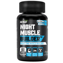  Night Time Muscle Builder & Sleep Support Supplement with ZMA